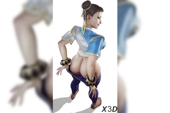 Chun Li Shaking Her Phat Ass [AI Enhanced]