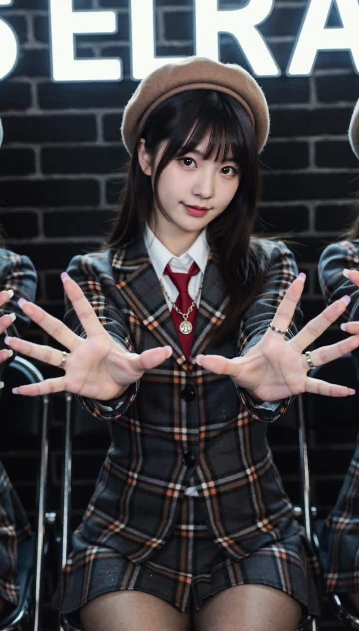 SmoothMixRealism. The camera snap zooms pushing in to an etreme…