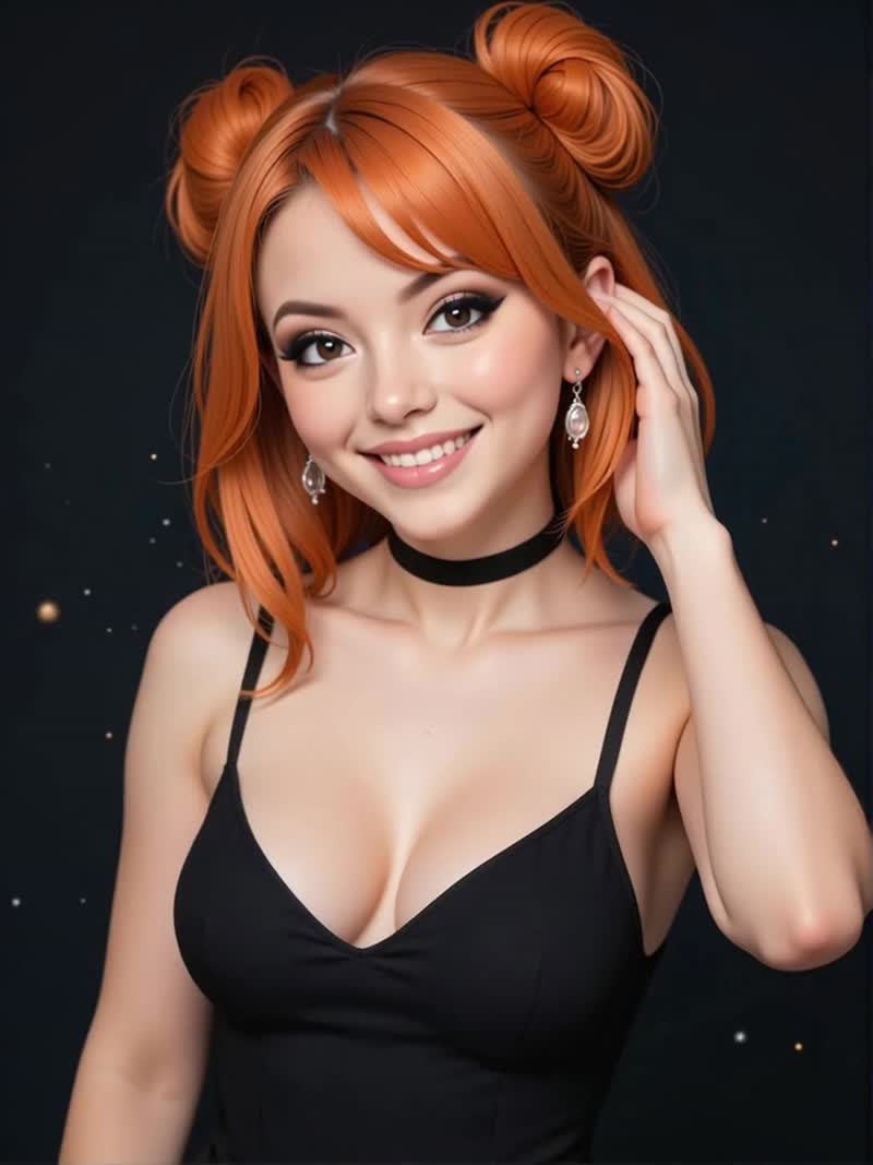 Cum-Covered Redhead Cutie Solo Video