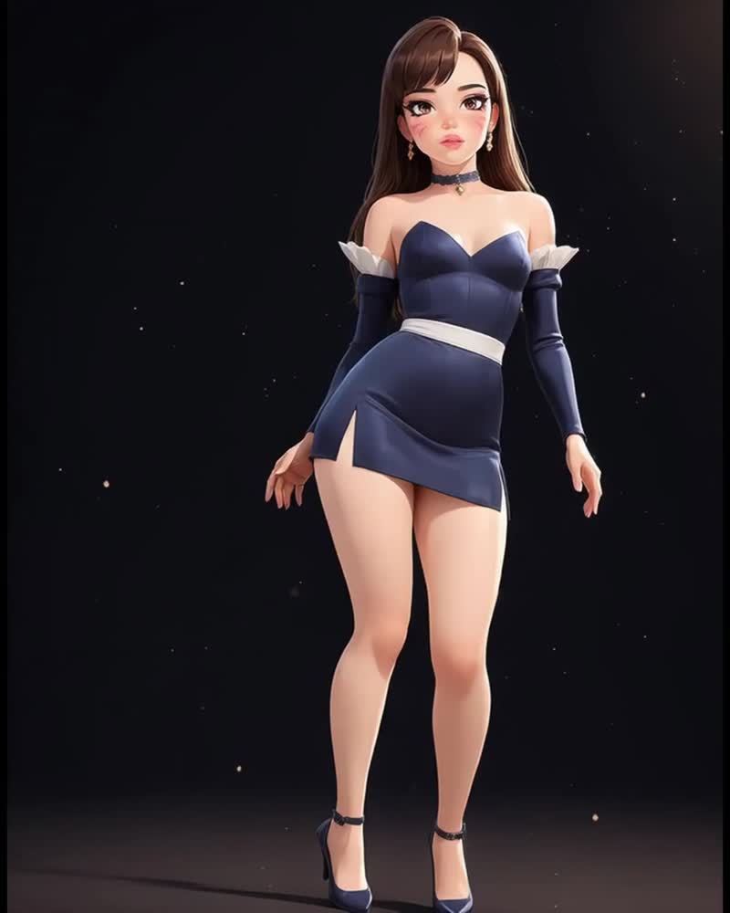 Dva Dancing Like a Slut